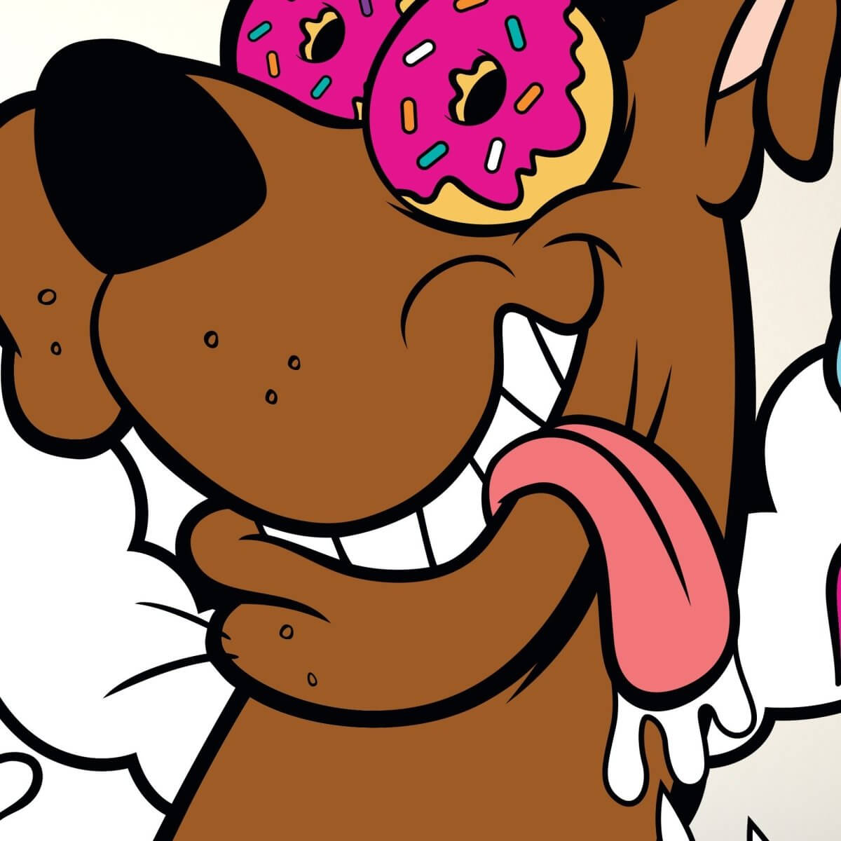 Kismet Decals Home & Room Decor Scooby-Doo Sweet Tooth Wall decal sticker - officially licensed - latex printed with no solvent odor - Kismet Decals