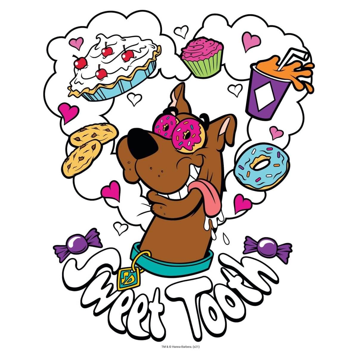 Kismet Decals Home & Room Decor Scooby-Doo Sweet Tooth Wall decal sticker - officially licensed - latex printed with no solvent odor - Kismet Decals