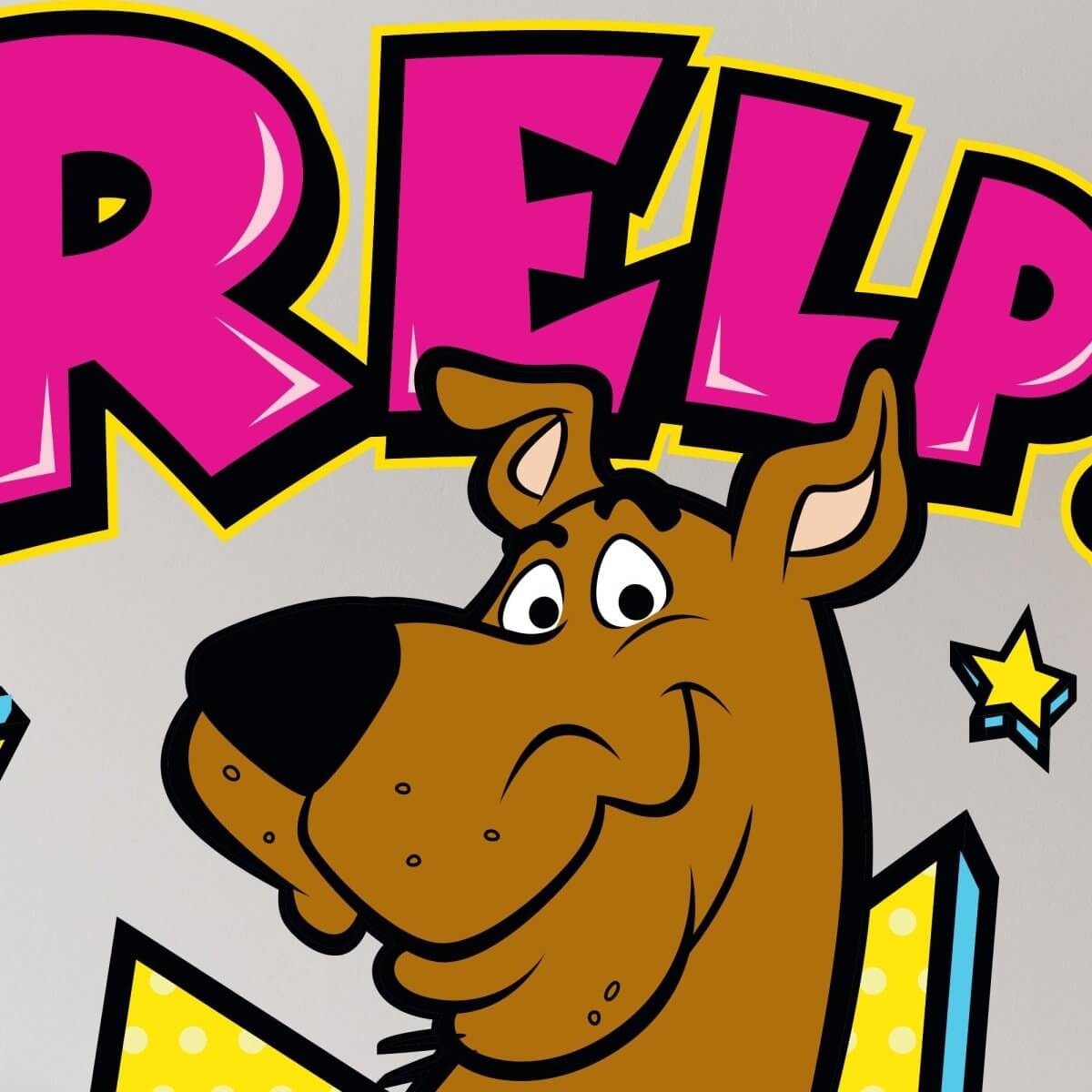 Kismet Decals Home & Room Decor Scooby-Doo to the Rescue Wall decal sticker - officially licensed - latex printed with no solvent odor - Kismet Decals