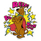 Kismet Decals Home & Room Decor Scooby-Doo to the Rescue Wall decal sticker - officially licensed - latex printed with no solvent odor - Kismet Decals