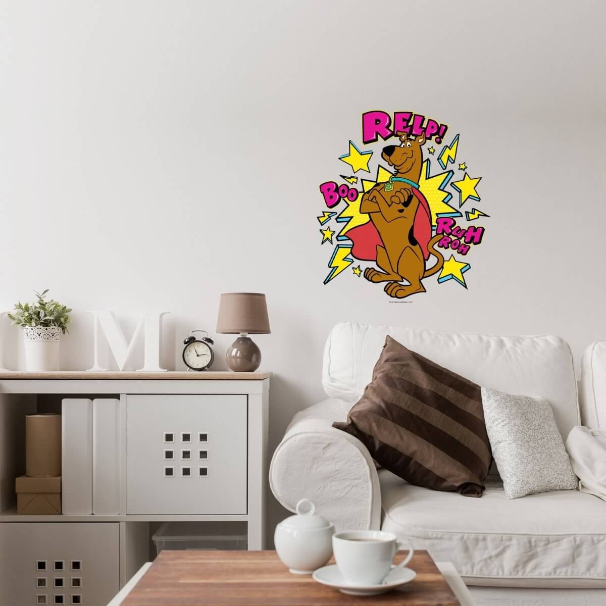 Kismet Decals Home & Room Decor Scooby-Doo to the Rescue Wall decal sticker - officially licensed - latex printed with no solvent odor - Kismet Decals