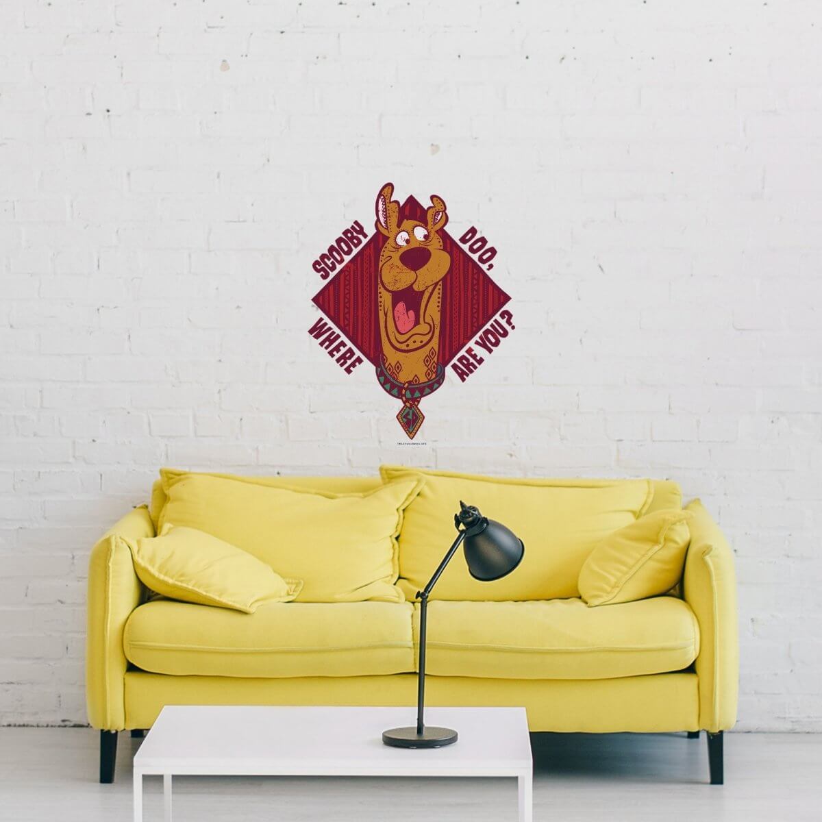 Kismet Decals Home & Room Decor Scooby-Doo Where Are You! Wall decal sticker - officially licensed - latex printed with no solvent odor - Kismet Decals