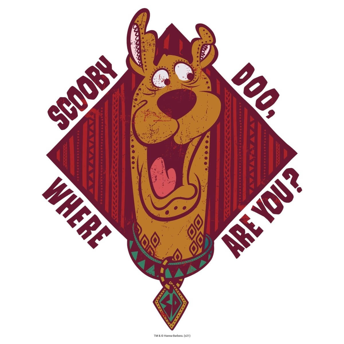 Kismet Decals Home & Room Decor Scooby-Doo Where Are You! Wall decal sticker - officially licensed - latex printed with no solvent odor - Kismet Decals