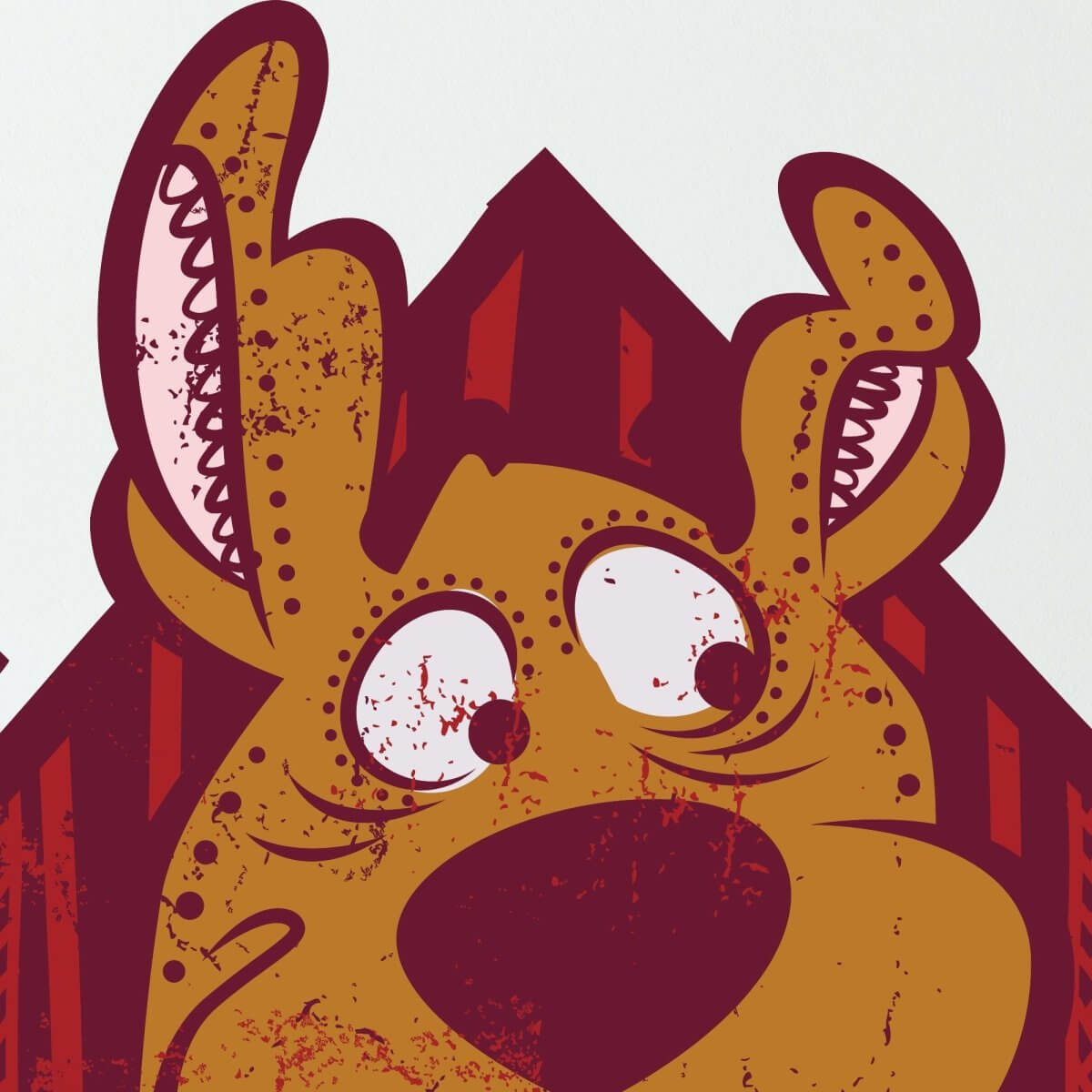 Kismet Decals Home & Room Decor Scooby-Doo Where Are You! Wall decal sticker - officially licensed - latex printed with no solvent odor - Kismet Decals