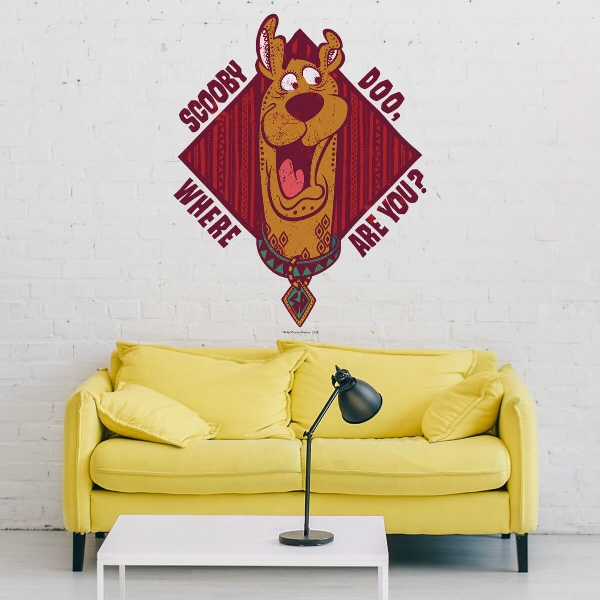Kismet Decals Home & Room Decor Scooby-Doo Where Are You! Wall decal sticker - officially licensed - latex printed with no solvent odor - Kismet Decals
