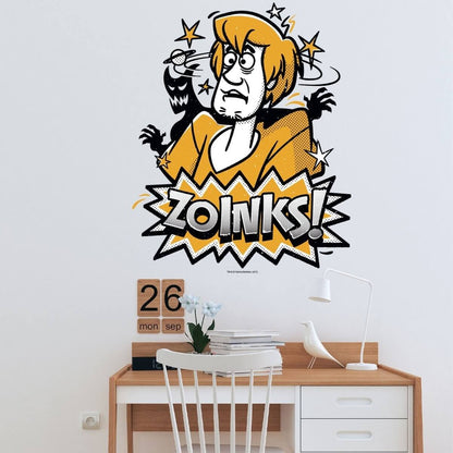Kismet Decals Home & Room Decor Scooby-Doo Zoinks! with Shaggy Wall decal sticker - officially licensed - latex printed with no solvent odor - Kismet Decals