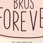 Kismet Decals Home & Room Decor We Bare Bears Bros Forever! Wall decal sticker - officially licensed - latex printed with no solvent odor - Kismet Decals