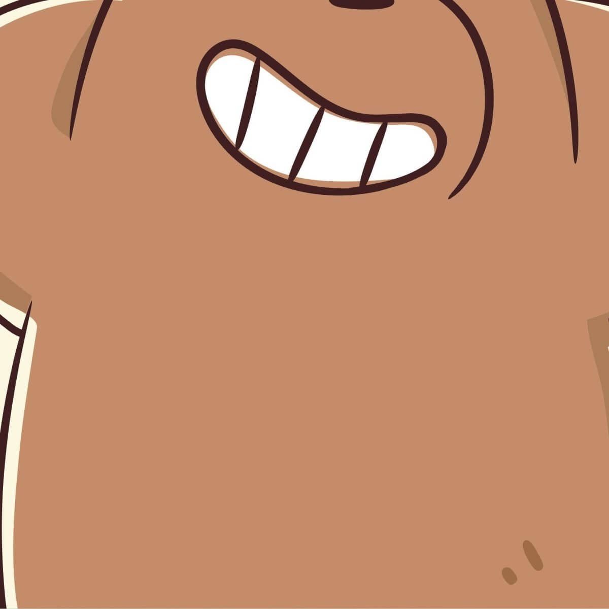 Kismet Decals Home & Room Decor We Bare Bears Grizzly's Favorites Wall decal sticker - officially licensed - latex printed with no solvent odor - Kismet Decals
