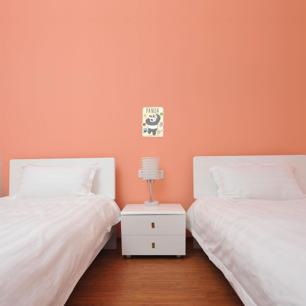 Kismet Decals Home & Room Decor We Bare Bears Panda's Favorites Wall decal sticker - officially licensed - latex printed with no solvent odor - Kismet Decals