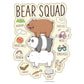 Kismet Decals Home & Room Decor We Bare Bears Squad Hobbies Wall decal sticker - officially licensed - latex printed with no solvent odor - Kismet Decals