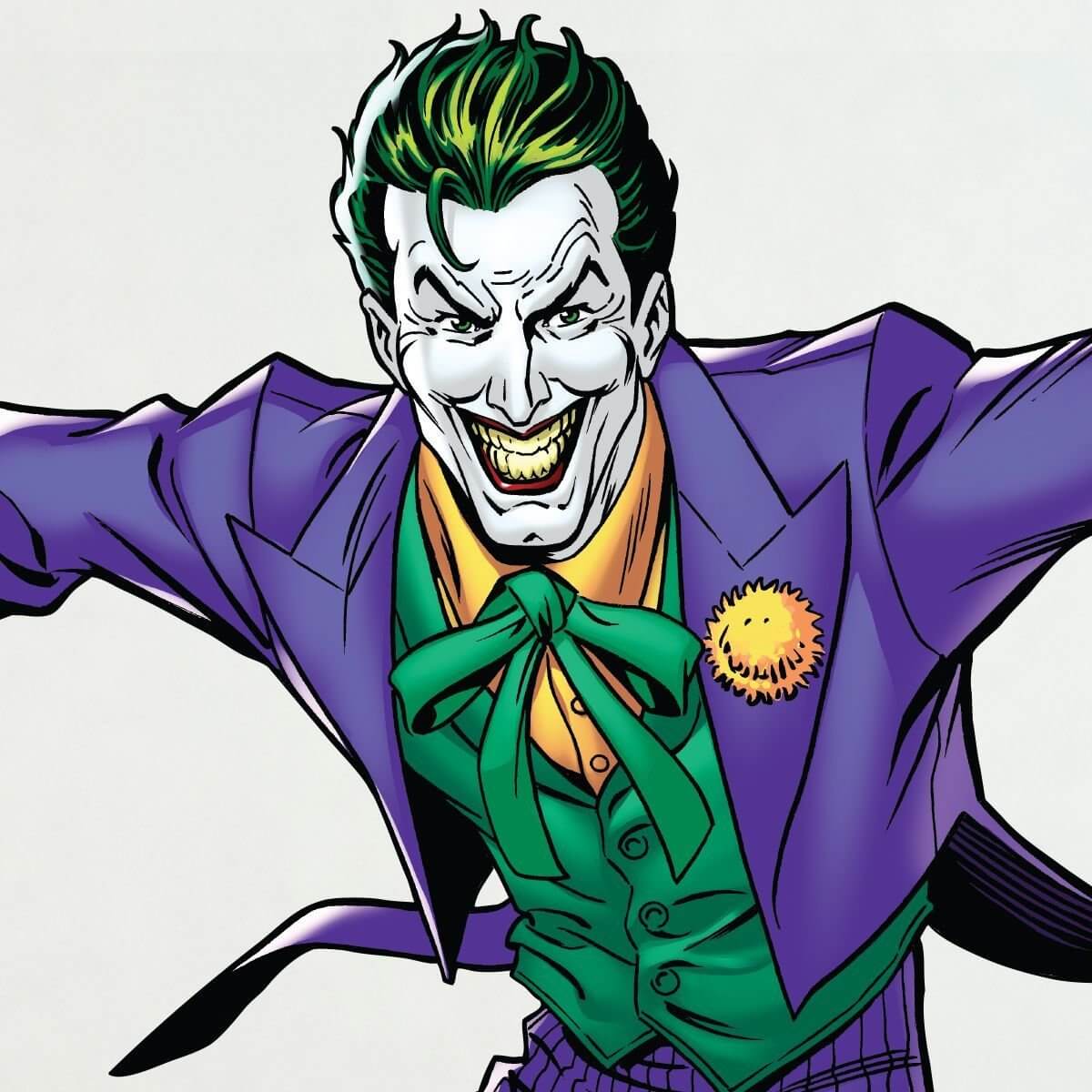 Kismet Decals Joker Crime Mastermind Licensed Wall Sticker - Easy DIY Justice League Home & Room Decor Wall Art - Kismet Decals