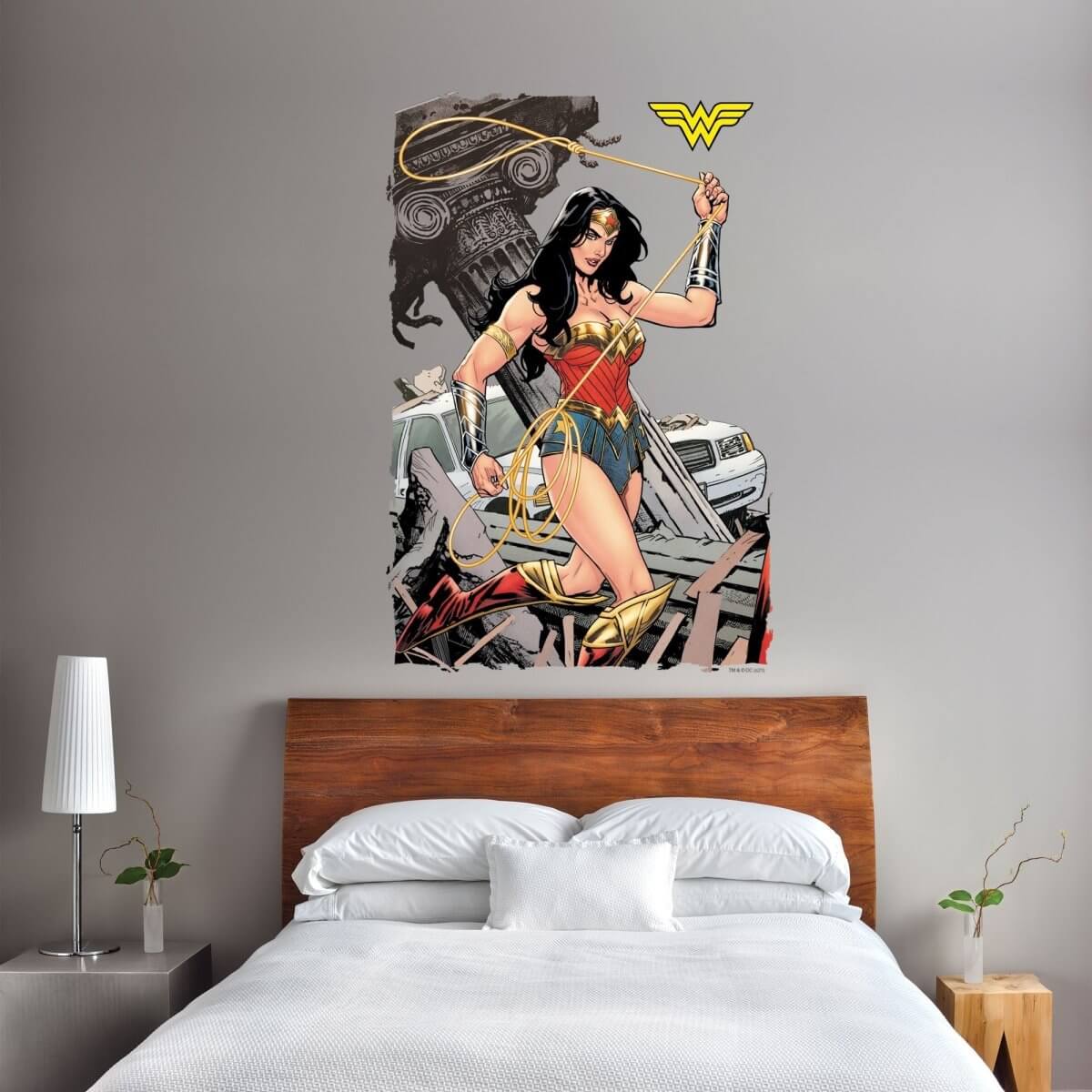 Kismet Decals Justice League #2 Var. Comic Cover Series Officially Licensed Wall Sticker - Easy DIY DC Comics Home, Kids or Adult Bedroom, Office, Living Room Decor Wall Art - Kismet Decals