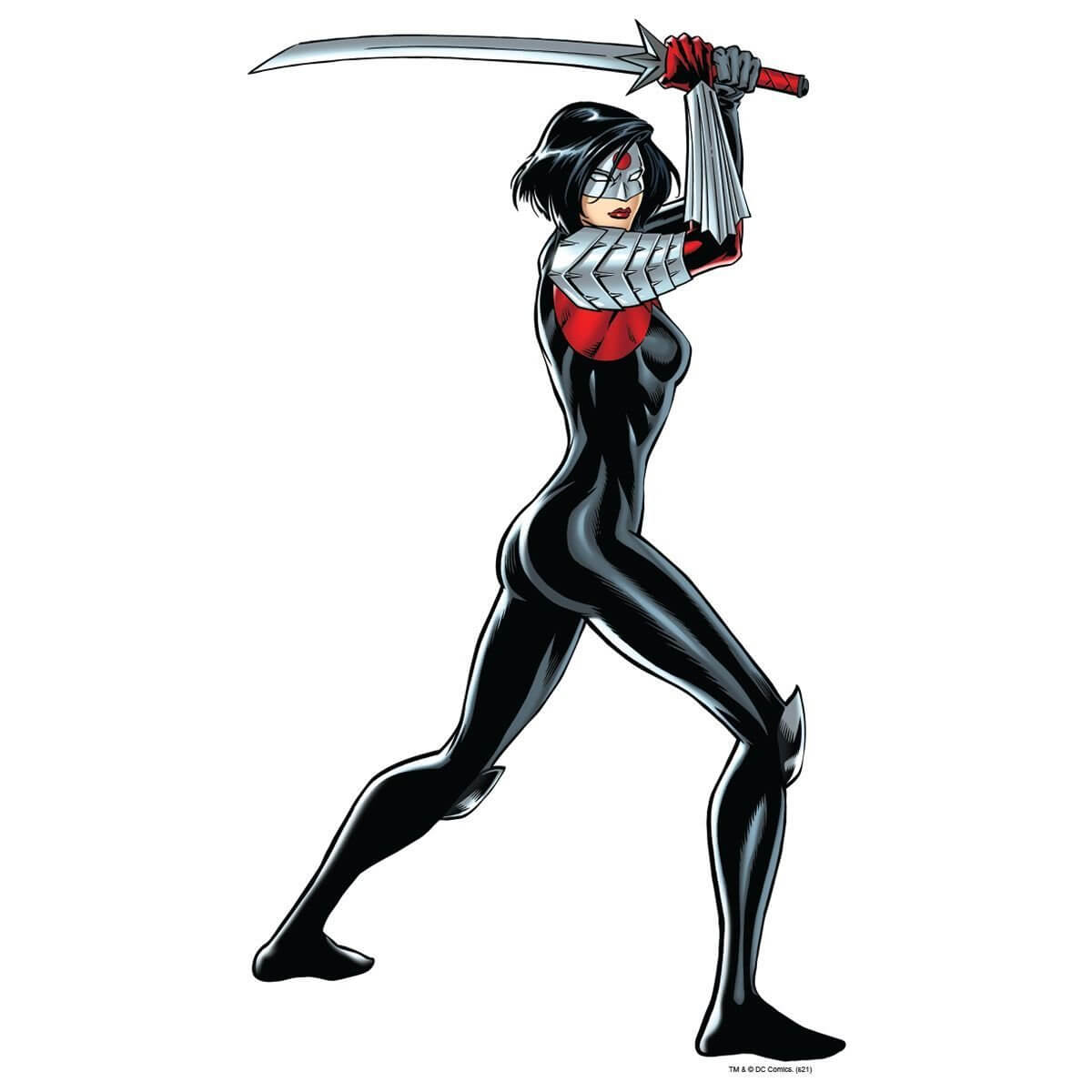 Kismet Decals Katana Combat Ready Licensed Wall Sticker - Easy DIY Justice League Home & Room Decor Wall Art - Kismet Decals