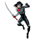 Kismet Decals Katana Leap Attack Licensed Wall Sticker - Easy DIY Justice League Home & Room Decor Wall Art - Kismet Decals