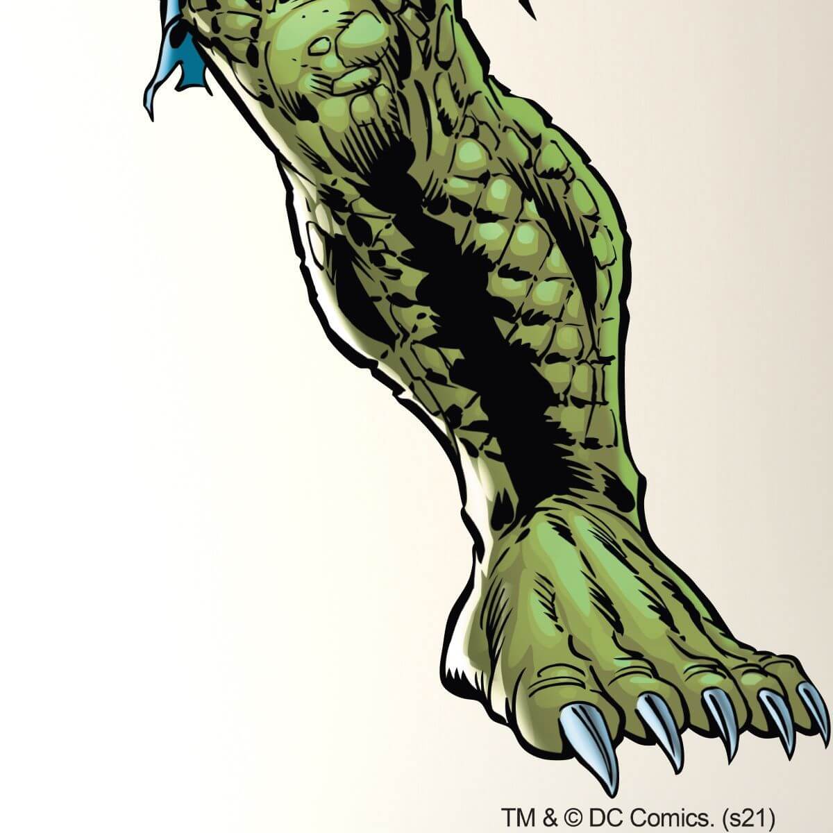 Kismet Decals Killer Croc Licensed Wall Sticker - Easy DIY Justice League Home & Room Decor Wall Art - Kismet Decals