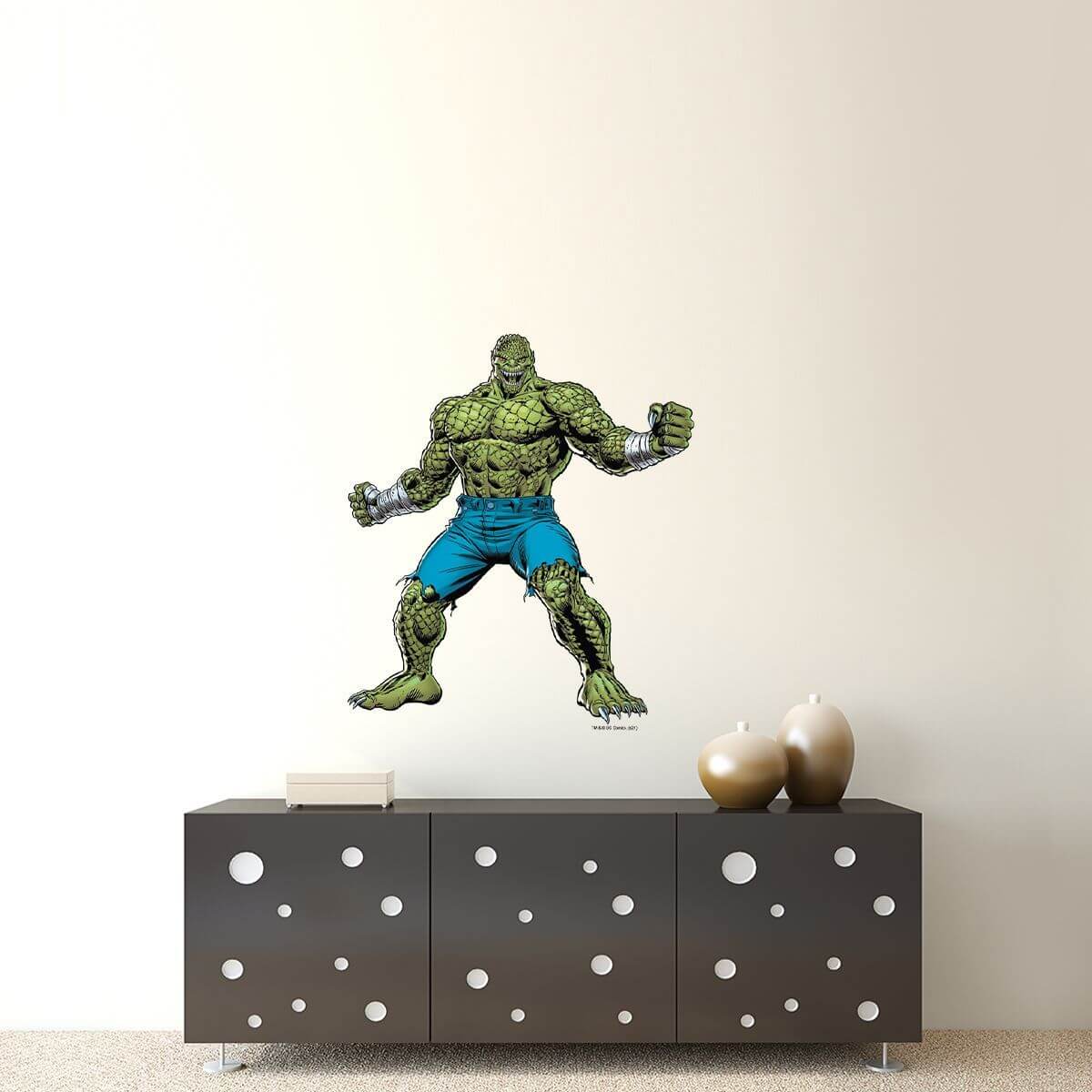 Kismet Decals Killer Croc Licensed Wall Sticker - Easy DIY Justice League Home & Room Decor Wall Art - Kismet Decals