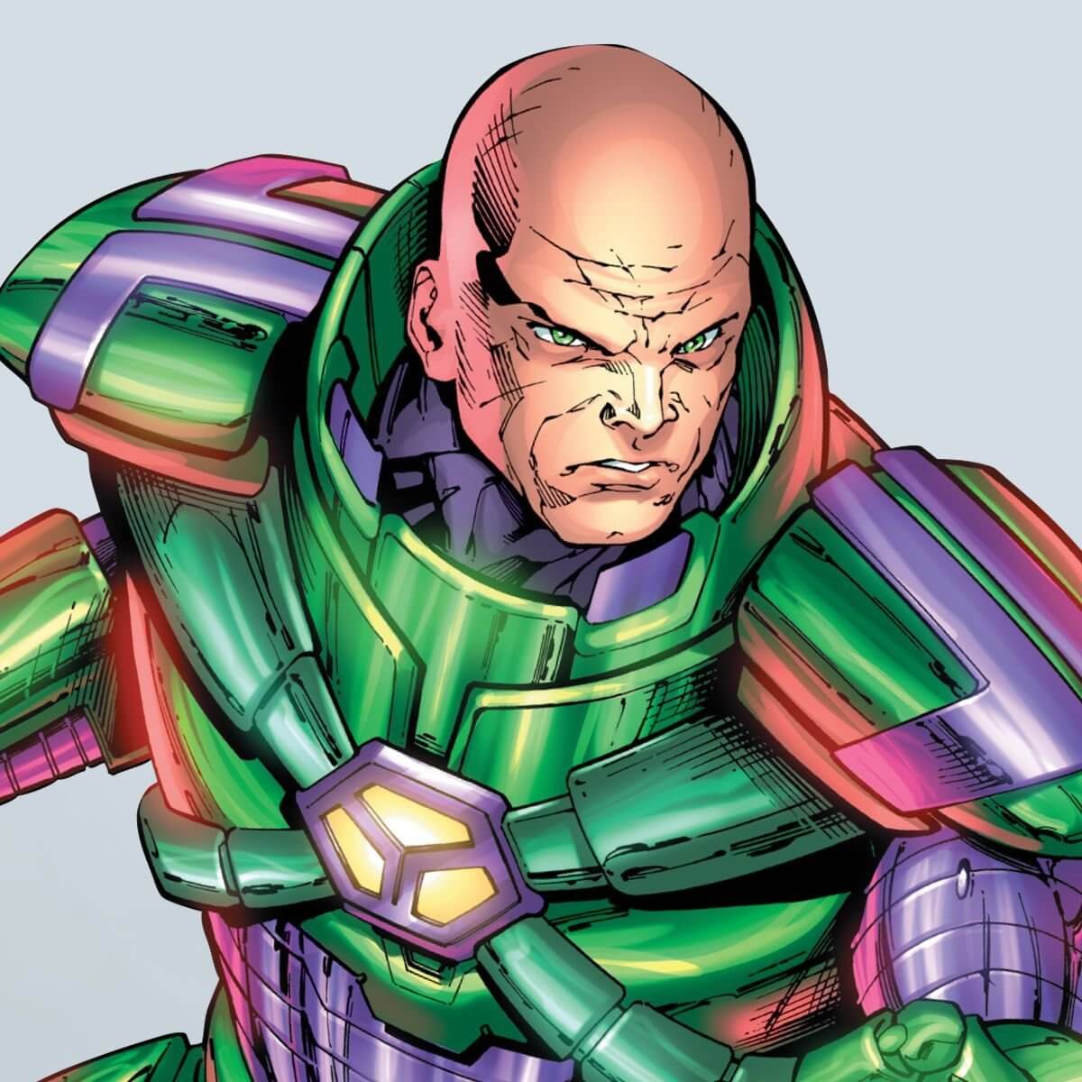 Kismet Decals Lex Luthor Warsuit Power Licensed Wall Sticker - Easy DIY Justice League Home & Room Decor Wall Art - Kismet Decals