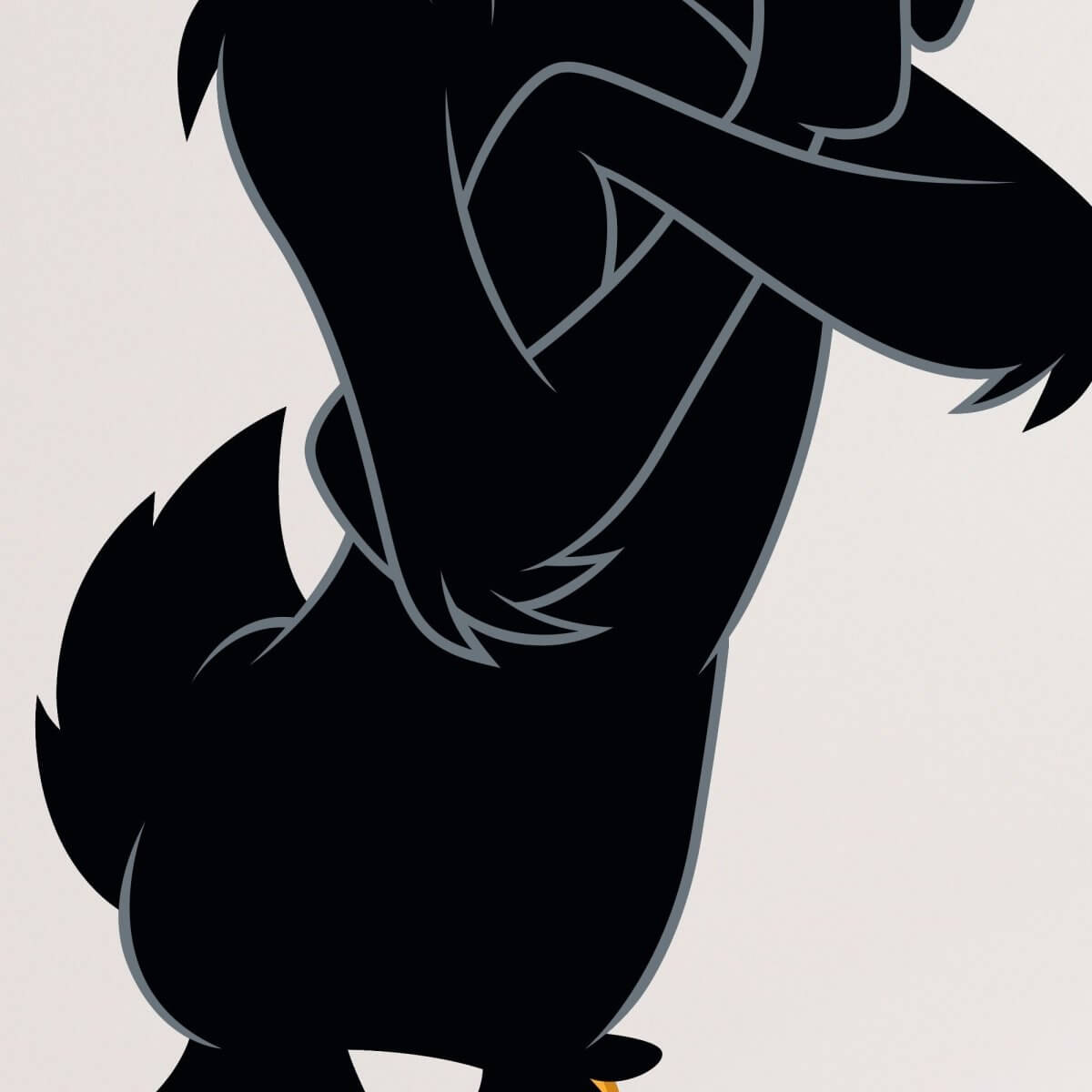 Kismet Decals Looney Tunes Daffy Duck in Thought Licensed Wall Sticker - Easy DIY Home & Kids Room Decor Wall Decal Art - Kismet Decals