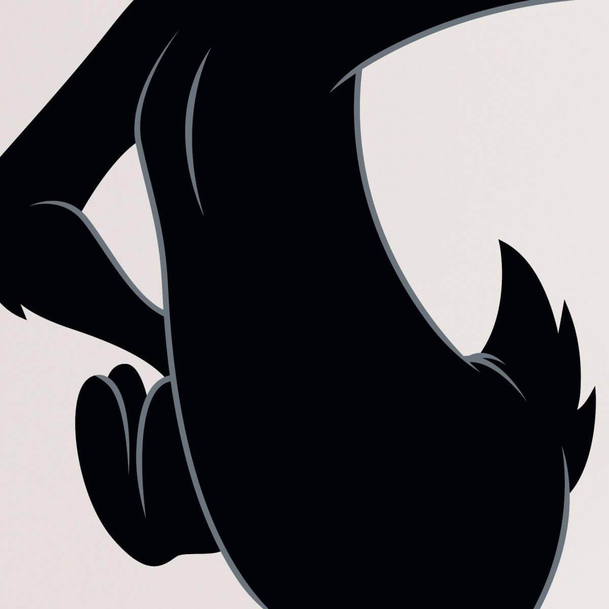 Kismet Decals Looney Tunes Daffy Duck Self-Intro Licensed Wall Sticker - Easy DIY Home & Kids Room Decor Wall Decal Art - Kismet Decals
