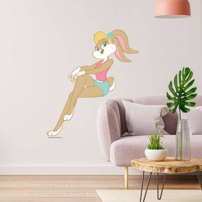 Kismet Decals Looney Tunes Lola Bunny Pose Licensed Wall Sticker - Easy DIY Home & Kids Room Decor Wall Decal Art - Kismet Decals