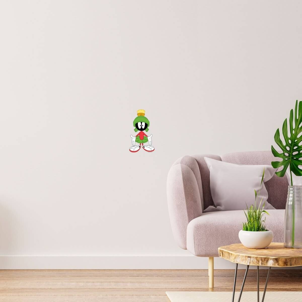 Looney Tunes Marvin Confused Licensed Wall Decal
