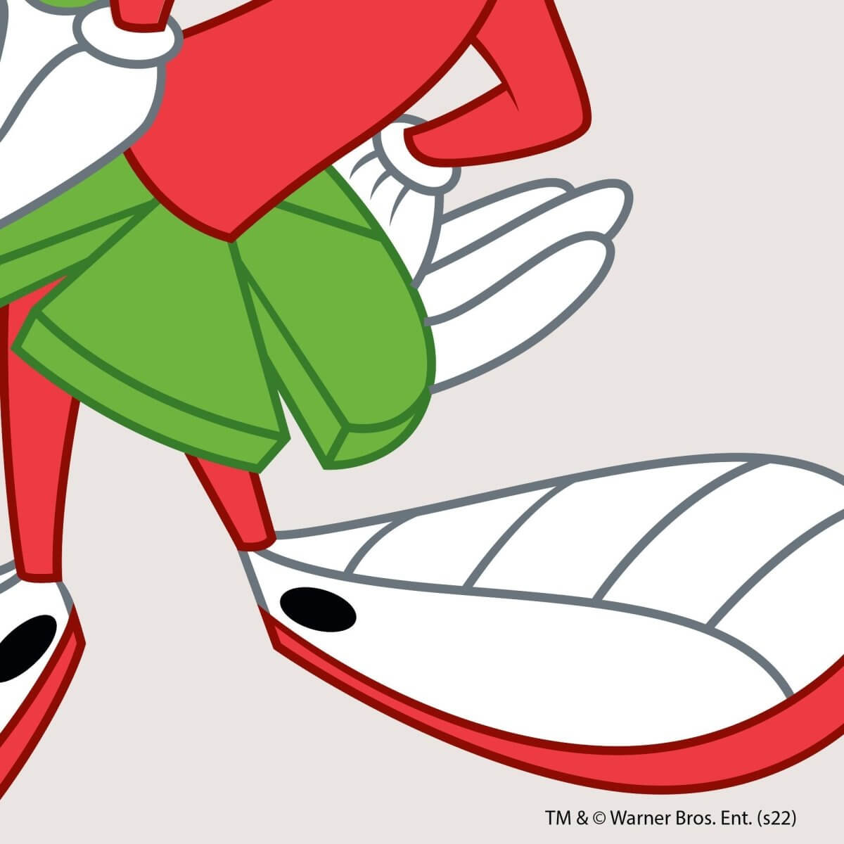 Kismet Decals Looney Tunes Marvin the Martian Licensed Wall Sticker - Easy DIY Home & Kids Room Decor Wall Decal Art - Kismet Decals