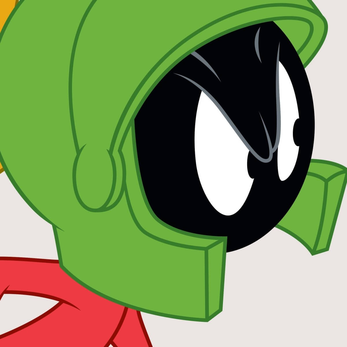 Kismet Decals Looney Tunes Marvin the Martian Licensed Wall Sticker - Easy DIY Home & Kids Room Decor Wall Decal Art - Kismet Decals