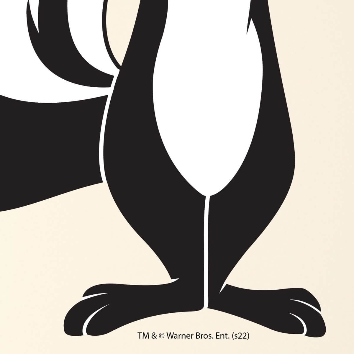 Kismet Decals Looney Tunes Pepe Le Pew Licensed Wall Sticker - Easy DIY Home & Kids Room Decor Wall Decal Art - Kismet Decals