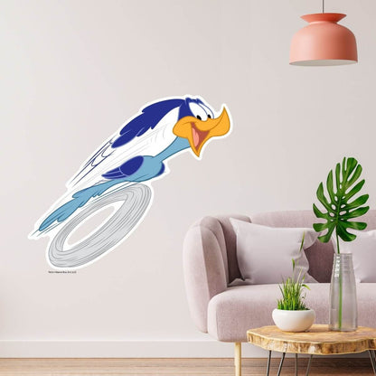 Kismet Decals Looney Tunes Road Runner Beep Beep Licensed Wall Sticker - Easy DIY Home & Kids Room Decor Wall Decal Art - Kismet Decals