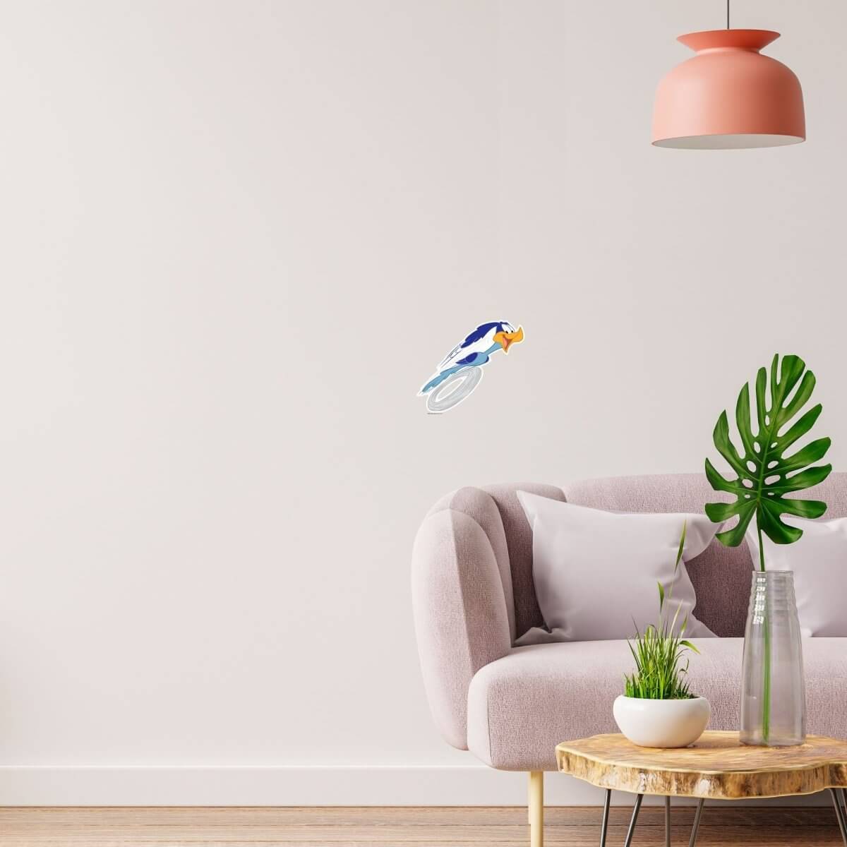 Kismet Decals Looney Tunes Road Runner Beep Beep Licensed Wall Sticker - Easy DIY Home & Kids Room Decor Wall Decal Art - Kismet Decals