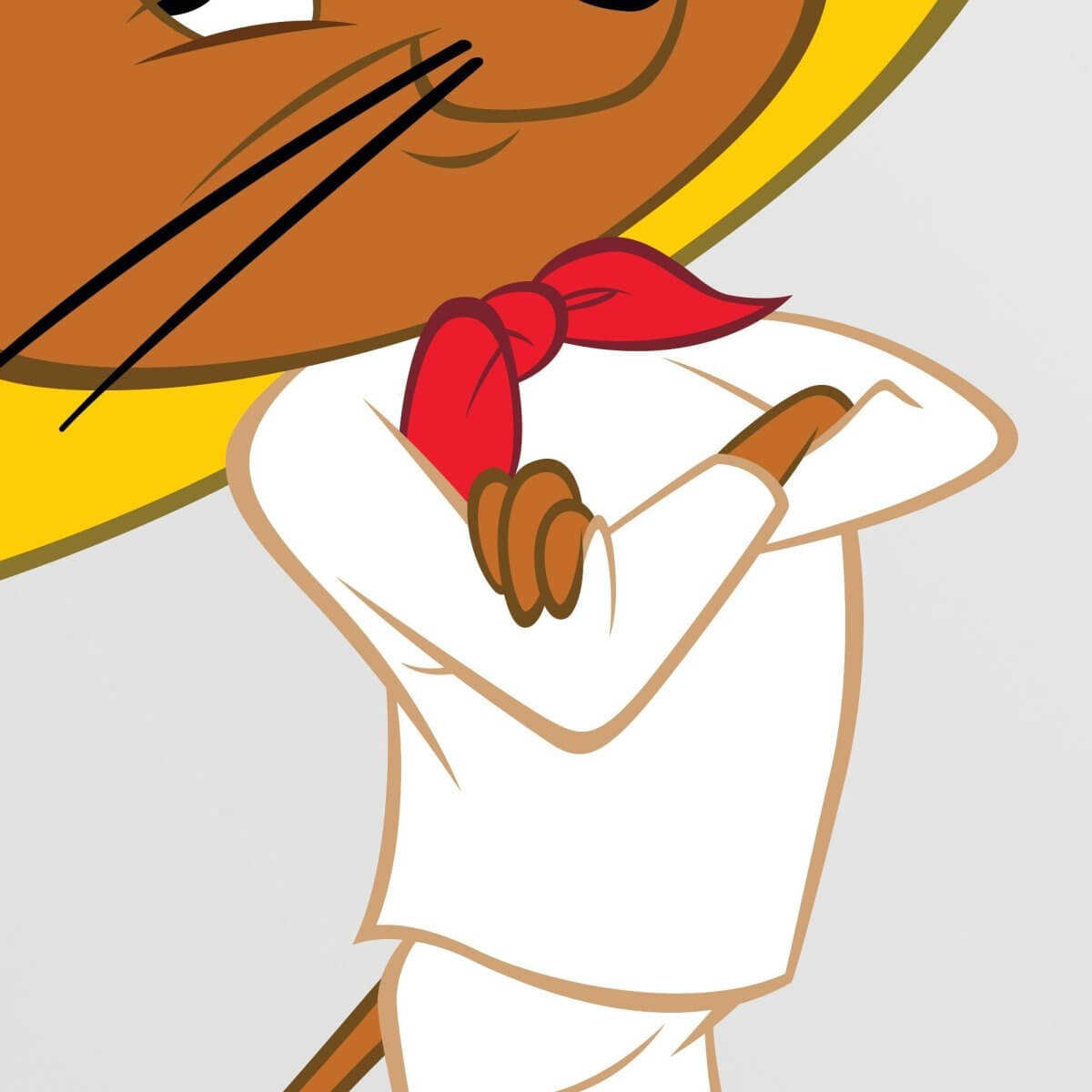Kismet Decals Looney Tunes Speedy Gonzales Licensed Wall Sticker - Easy DIY Home & Kids Room Decor Wall Decal Art - Kismet Decals