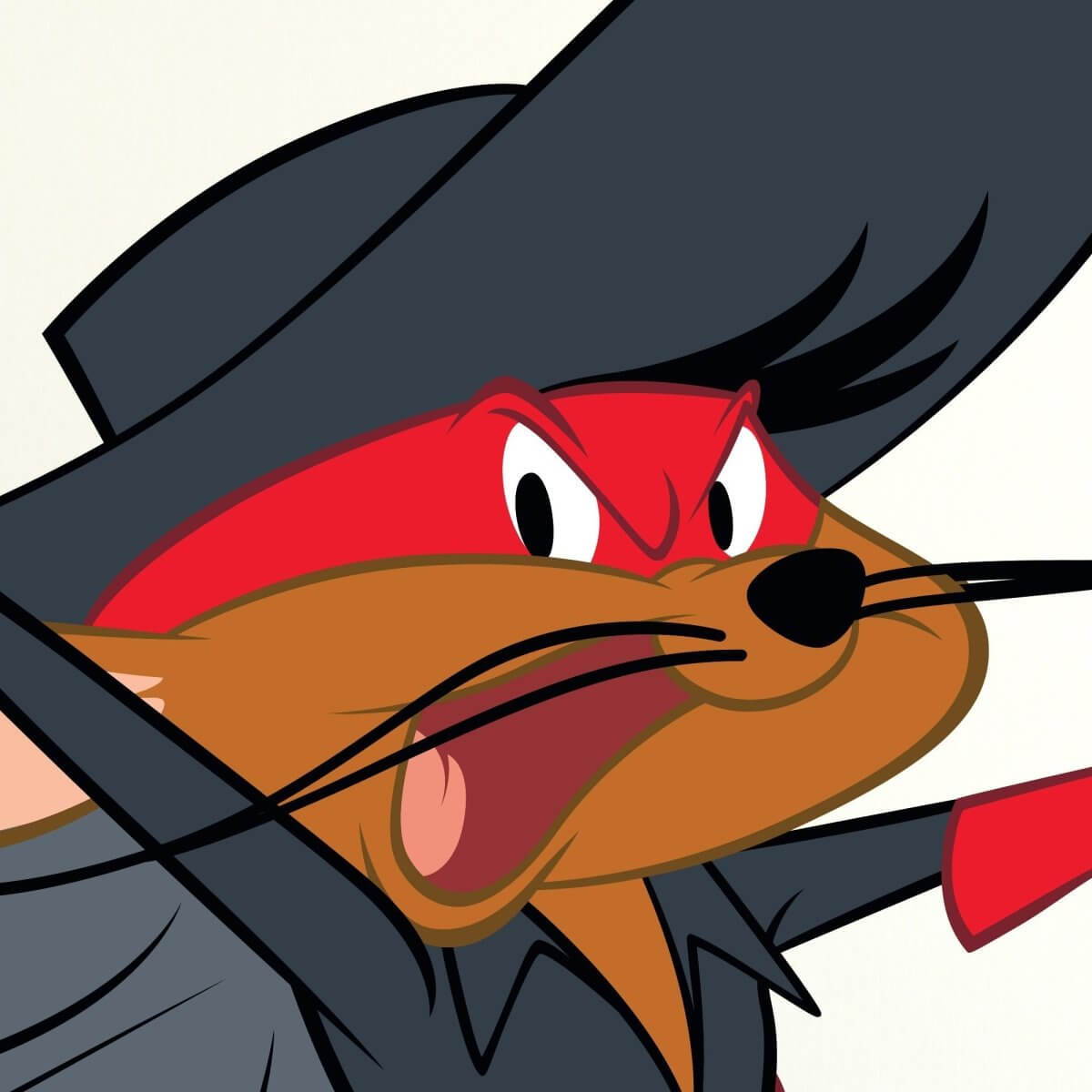 Kismet Decals Looney Tunes Speedy Gonzales Zorro Licensed Wall Sticker - Easy DIY Home & Kids Room Decor Wall Decal Art - Kismet Decals