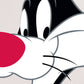 Kismet Decals Looney Tunes Sylvester Potrait Licensed Wall Sticker - Easy DIY Home & Kids Room Decor Wall Decal Art - Kismet Decals