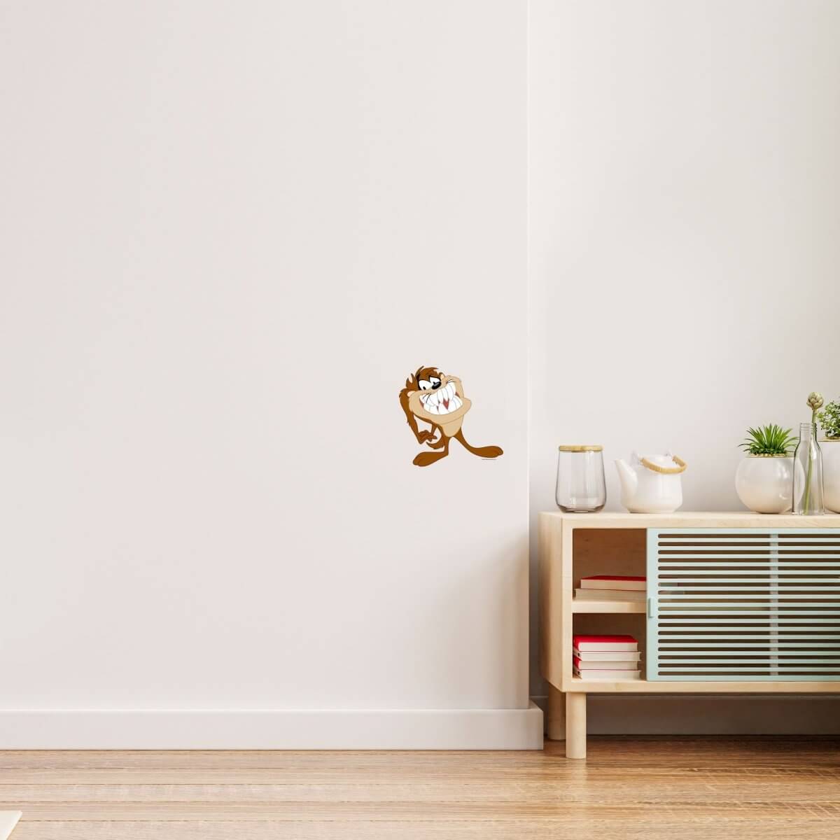 Kismet Decals Looney Tunes Taz Innocent Licensed Wall Sticker - Easy DIY Home & Kids Room Decor Wall Decal Art - Kismet Decals