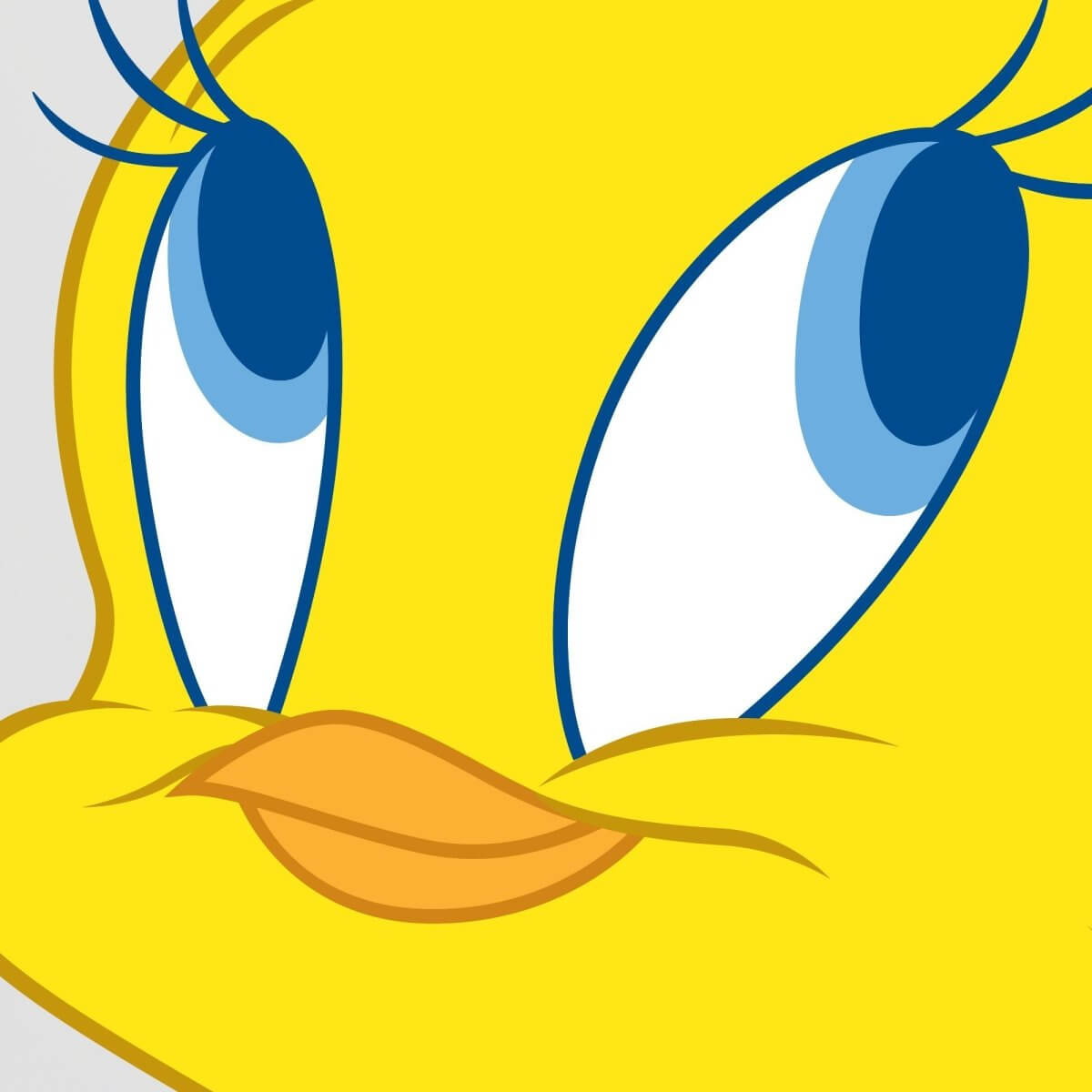 Kismet Decals Looney Tunes Tweety Bird Angelic Licensed Wall Sticker - Easy DIY Home & Kids Room Decor Wall Decal Art - Kismet Decals