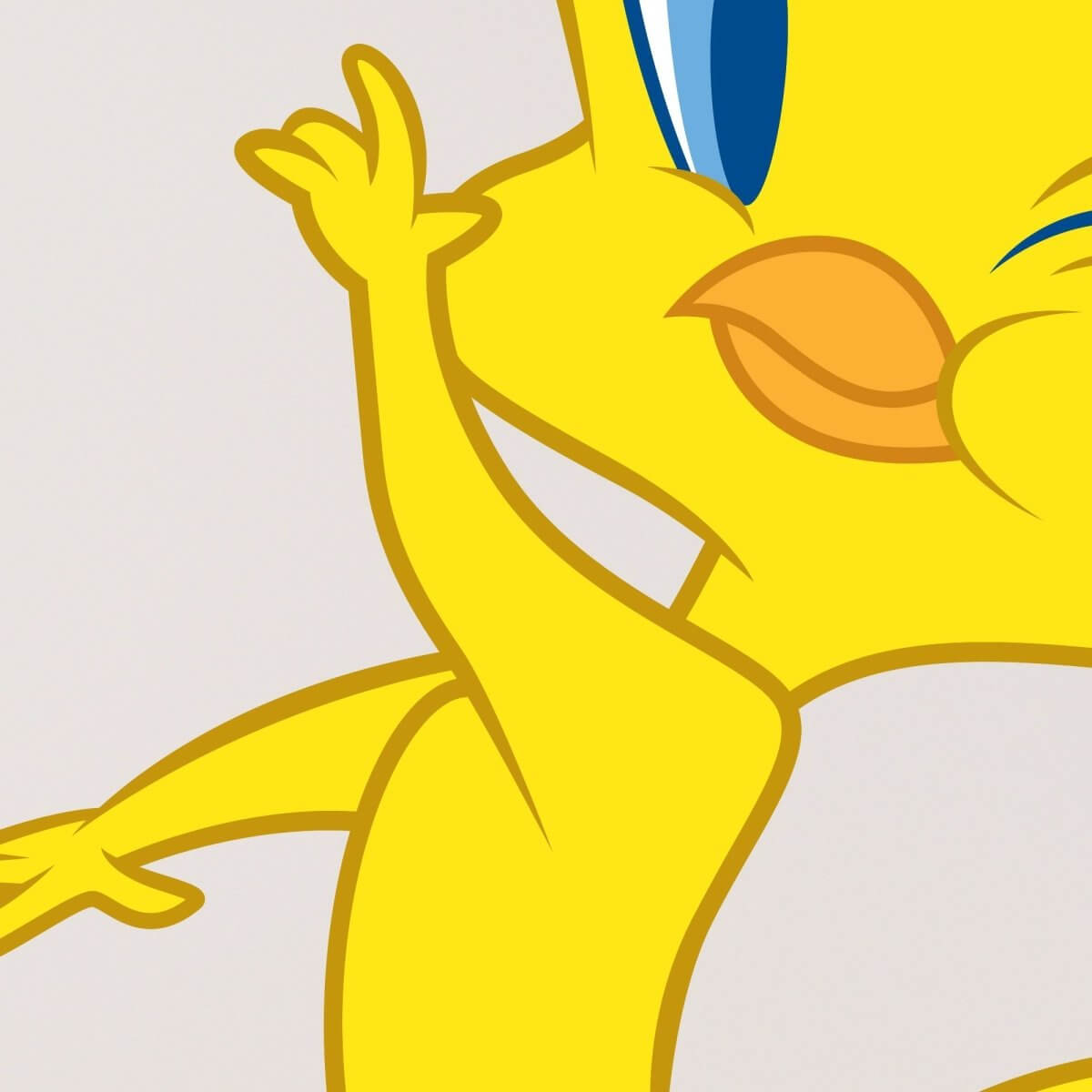 Kismet Decals Looney Tunes Tweety Bird Devious Licensed Wall Sticker - Easy DIY Home & Kids Room Decor Wall Decal Art - Kismet Decals