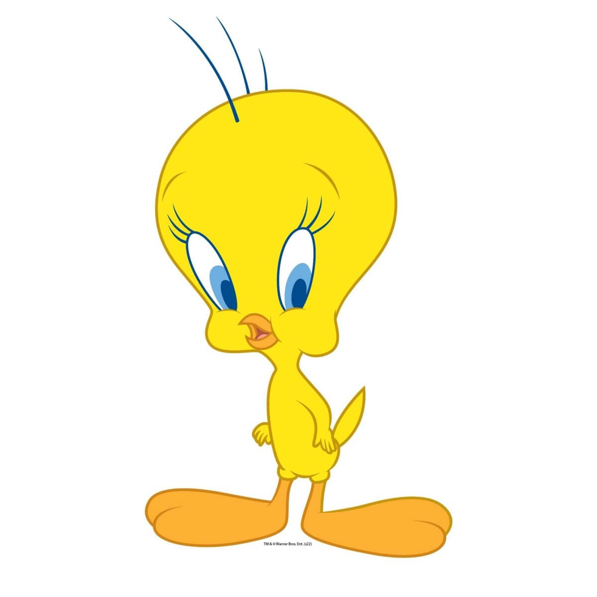 Kismet Decals Looney Tunes Tweety Bird Licensed Wall Sticker - Easy DIY Home & Kids Room Decor Wall Decal Art - Kismet Decals