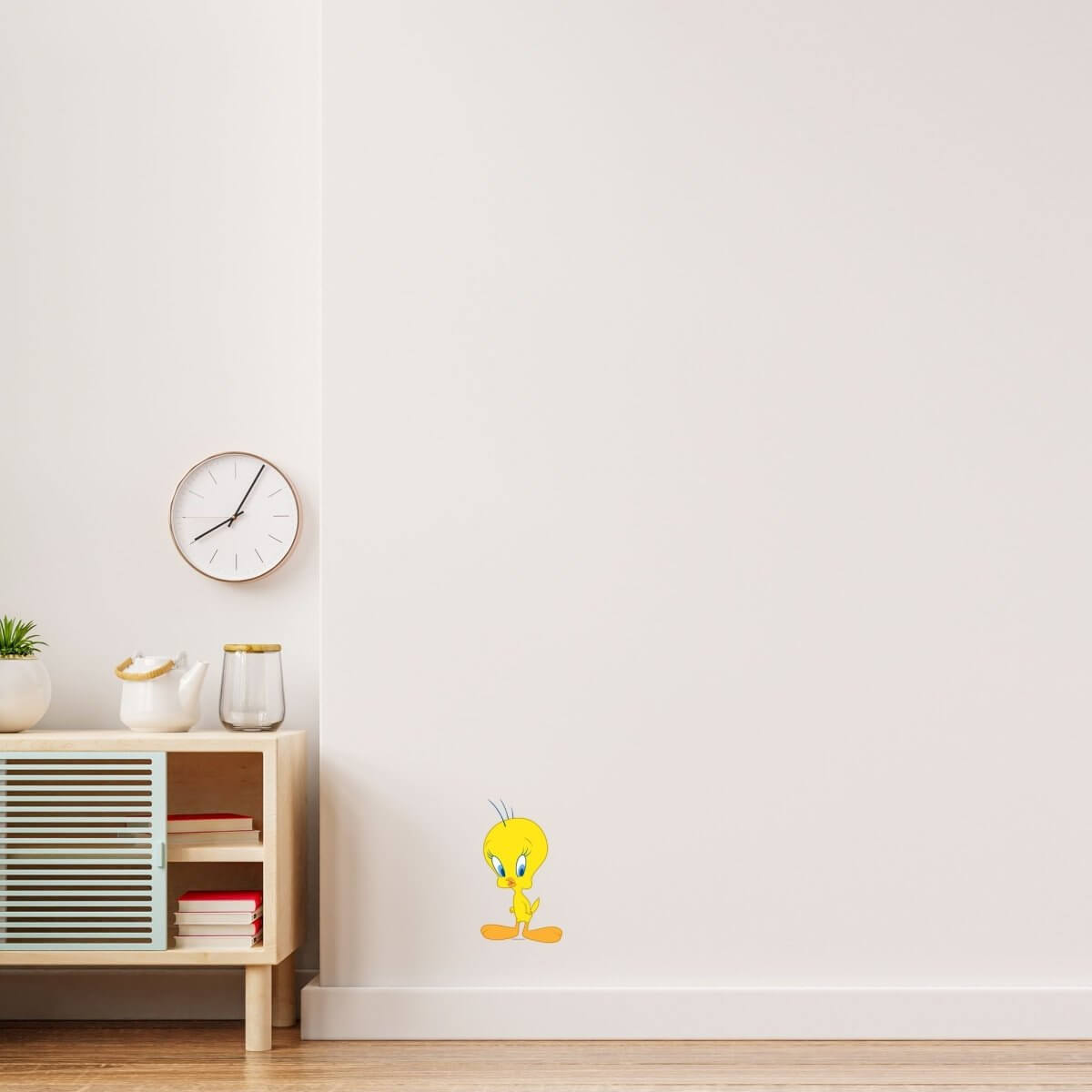 Kismet Decals Looney Tunes Tweety Bird Licensed Wall Sticker - Easy DIY Home & Kids Room Decor Wall Decal Art - Kismet Decals