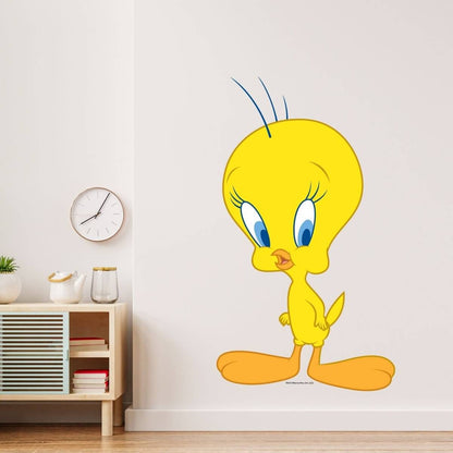 Kismet Decals Looney Tunes Tweety Bird Licensed Wall Sticker - Easy DIY Home & Kids Room Decor Wall Decal Art - Kismet Decals