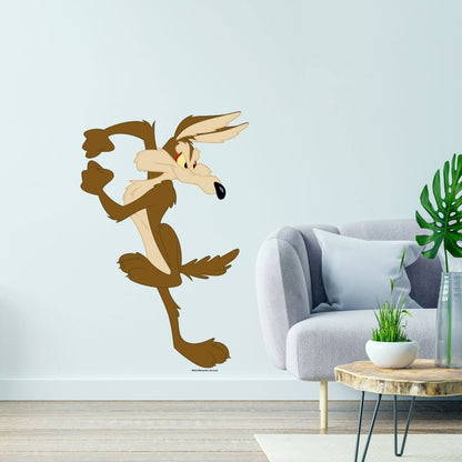 Kismet Decals Looney Tunes Wile. E Coyote Licensed Wall Sticker - Easy DIY Home & Kids Room Decor Wall Decal Art - Kismet Decals