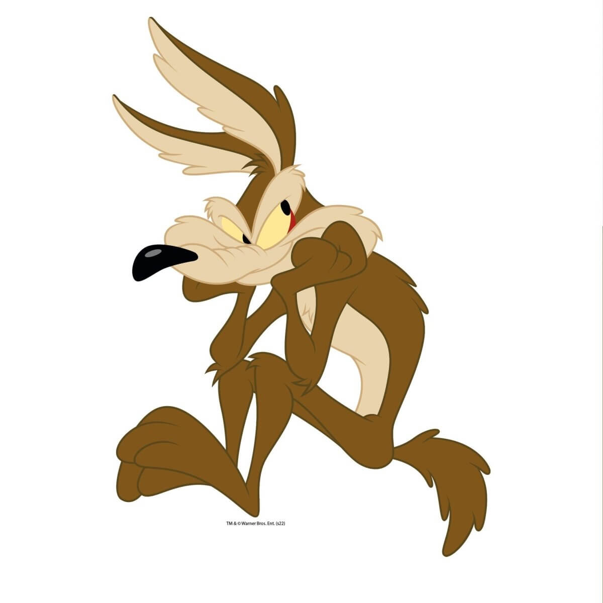 Kismet Decals Looney Tunes Wile. E Master Planner Licensed Wall Sticker - Easy DIY Home & Kids Room Decor Wall Decal Art - Kismet Decals