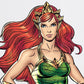 Kismet Decals Mera Queen of Atlantis Licensed Wall Sticker - Easy DIY Justice League Home & Room Decor Wall Art - Kismet Decals