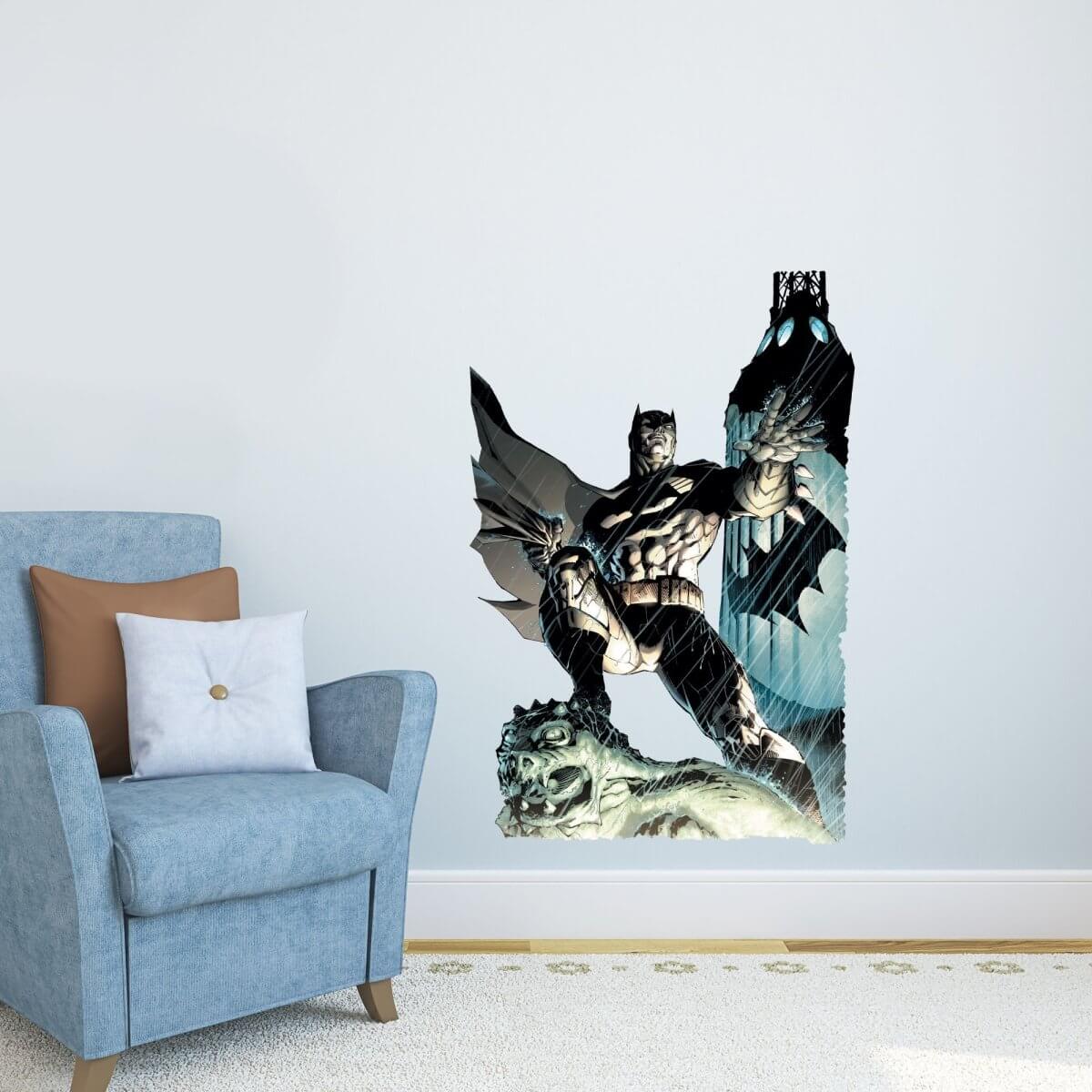 Kismet Decals New 52 Batman #2 Comic Cover Series Licensed Wall Sticker - Easy DIY Home & Room Decor Wall Art - Kismet Decals