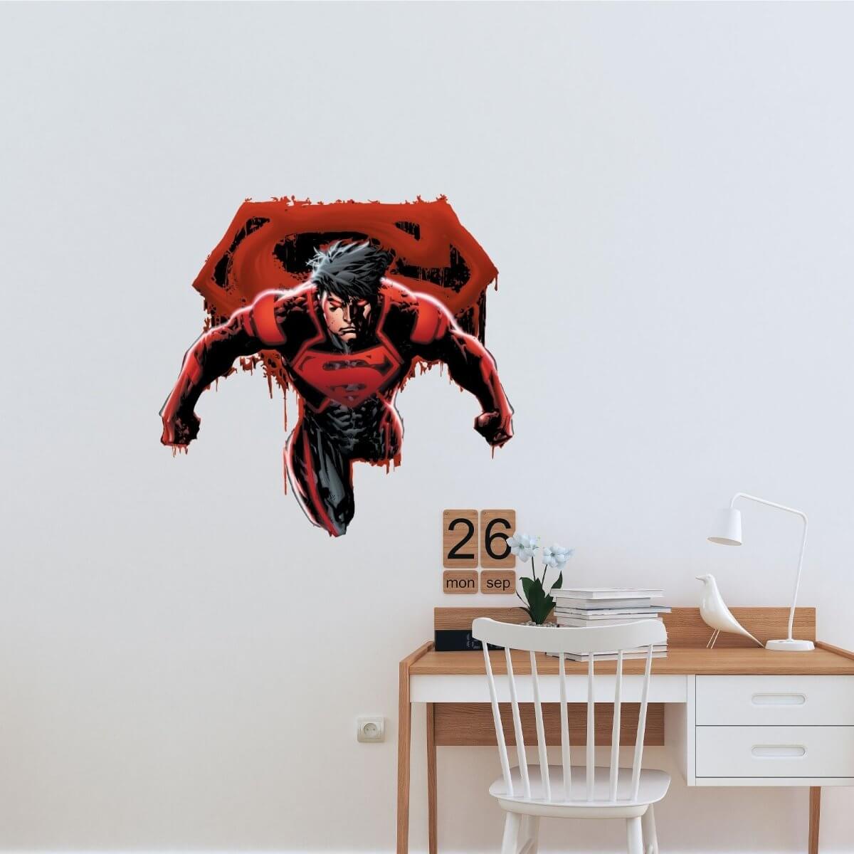 Kismet Decals New 52 Superboy #20 Comic Cover Series Licensed Wall Sticker - Easy DIY Home & Room Decor Wall Art - Kismet Decals