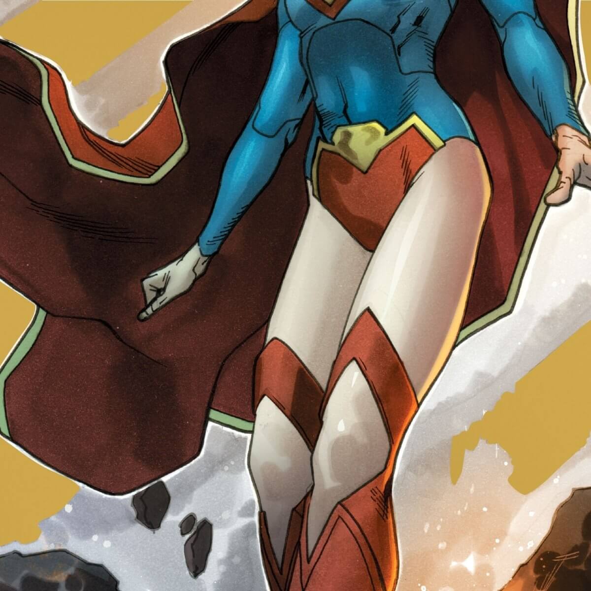 Kismet Decals New 52 Supergirl #1 Comic Cover Series Licensed Wall Sticker - Easy DIY Home & Room Decor Wall Art - Kismet Decals