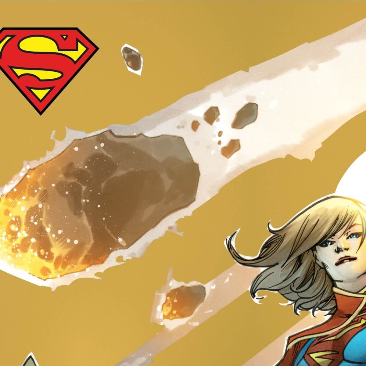 Kismet Decals New 52 Supergirl #1 Comic Cover Series Licensed Wall Sticker - Easy DIY Home & Room Decor Wall Art - Kismet Decals