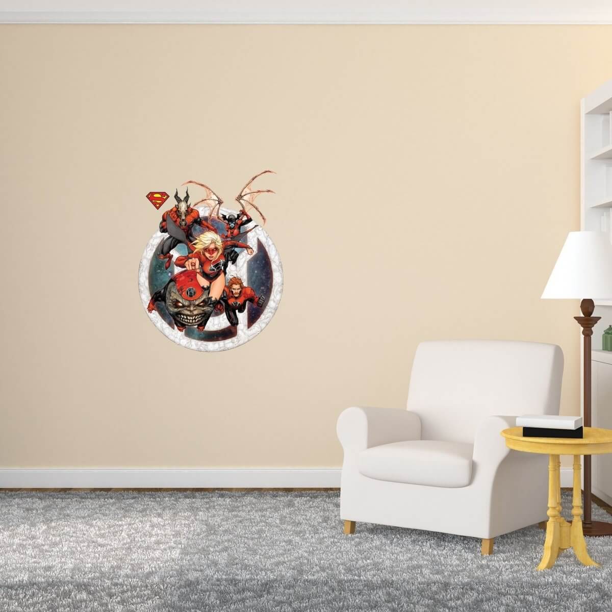 Kismet Decals New 52 Supergirl #30 Comic Cover Series Licensed Wall Sticker - Easy DIY Home & Room Decor Wall Art - Kismet Decals