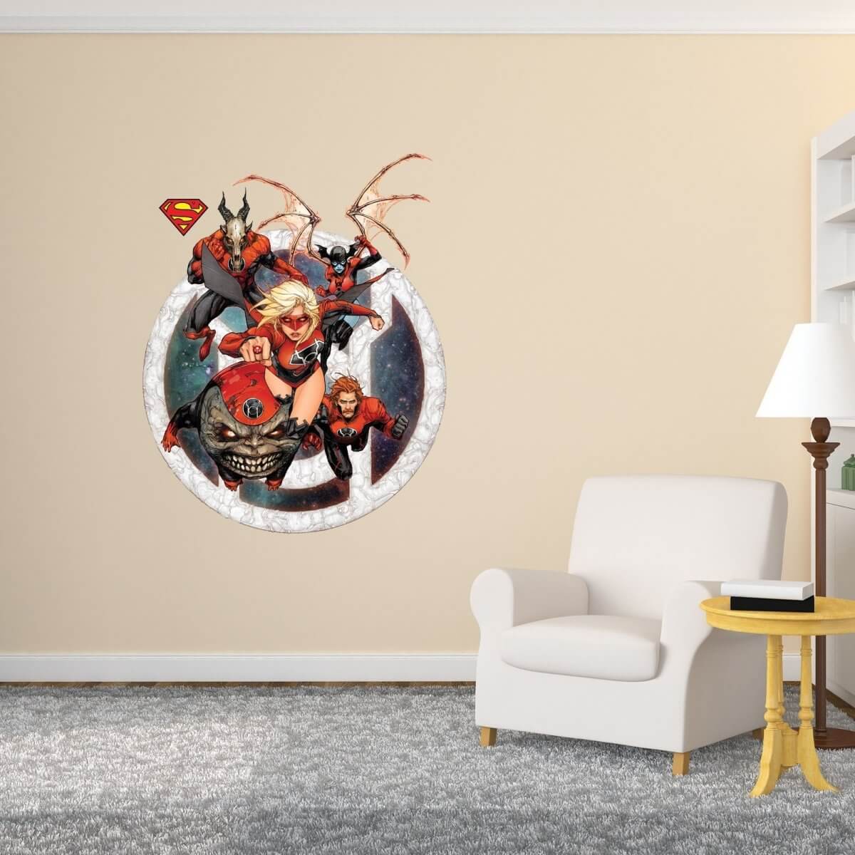 Kismet Decals New 52 Supergirl #30 Comic Cover Series Licensed Wall Sticker - Easy DIY Home & Room Decor Wall Art - Kismet Decals
