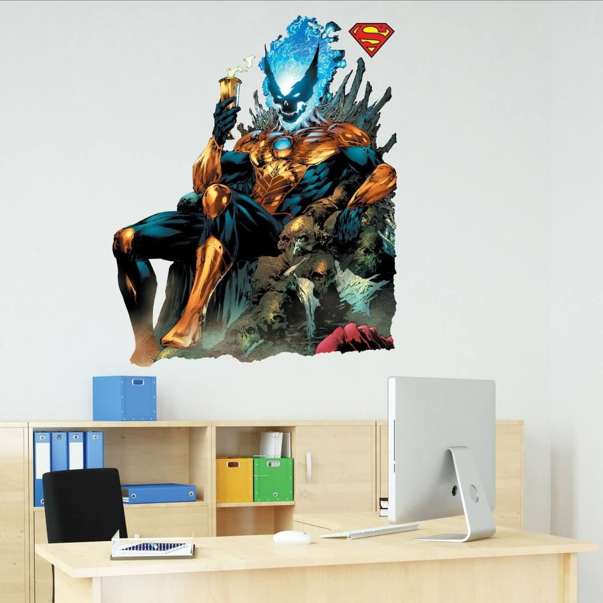 Kismet Decals New 52 Superman #27 Pg. 20 Comic Cover Series Licensed Wall Sticker - Easy DIY Home & Room Decor Wall Art - Kismet Decals