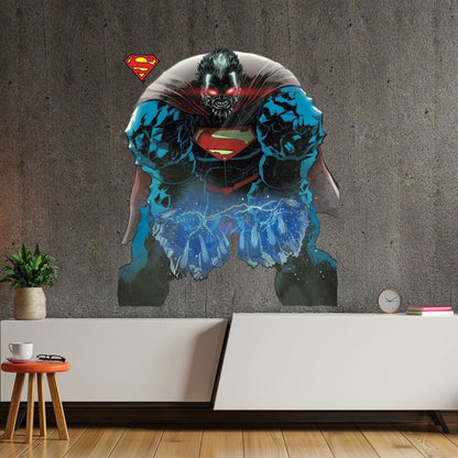 Kismet Decals New 52 Superman Doomed Comic Cover Series Licensed Wall Sticker - Easy DIY Home & Room Decor Wall Art - Kismet Decals